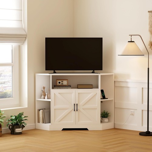 Farmhouse corner stand - tv, for